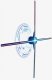 FY3D-Z5: 1meter diameter hologram fan for mall exhibition stand