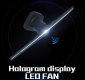 FY3D-Z2: Hypervsn, hologram LED fan, like Kino-mo floating holo